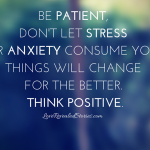be patient quote