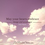 heart embrace change and acceptance