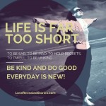 life is short quote
