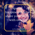 spread happiness quote