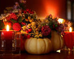 Thanksgiving image_ w candle